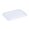 Couvercle dôme transparent en plastique PET 141x99mm H7mm-600Pcs