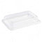 Couvercle dôme transparent en plastique PET 141x99mm H7mm-600Pcs
