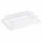 Couvercle dôme transparent en plastique PET 141x99mm H7mm-600Pcs