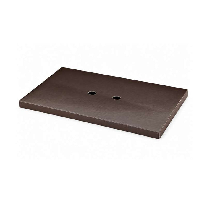 Couvercle en carton brun pour plateau  430x290mm H65mm-100Pcs