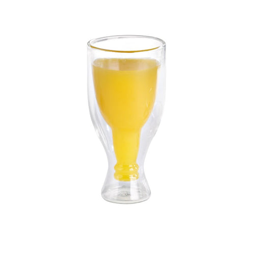 Mini verre borosilicate double paroi "Bibou"  H100mm 60ml-48Pcs