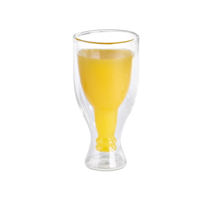 Mini verre borosilicate double paroi "Bibou"  H100mm 60ml-48Pcs