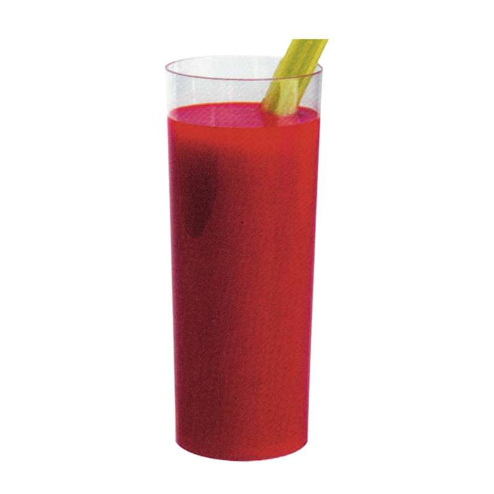Verre longdrink plastique PP translucide réutilisable  H152mm 300ml - 500Pcs