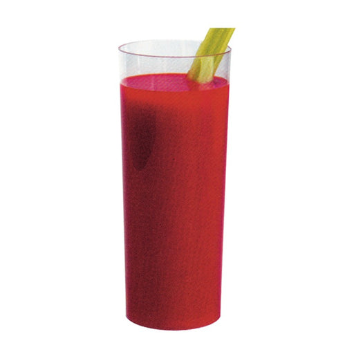 Verre longdrink plastique PP translucide réutilisable  H152mm 300ml - 500Pcs