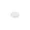Couvercle dôme transparent en plastique PET avec trou croisillon  H15mm-500Pcs