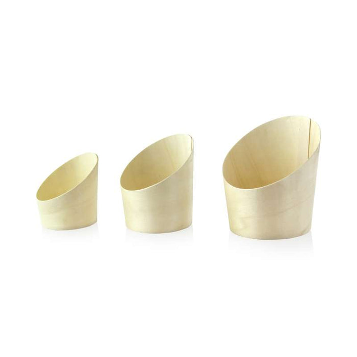 Tube bois coupe oblique   H70mm 70ml-100Pcs