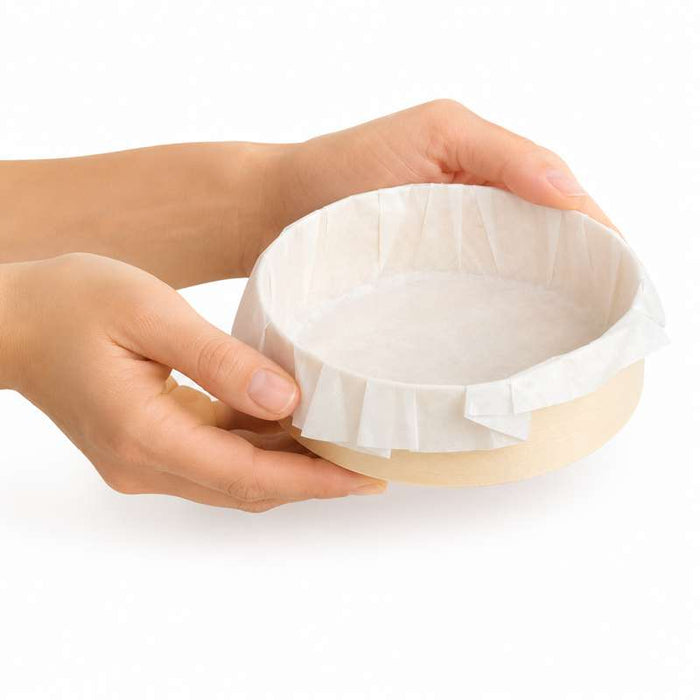 Bake-a-ring - Anneau de cuisson avec papier cuisson intégré  H40mm 630ml-60Pcs