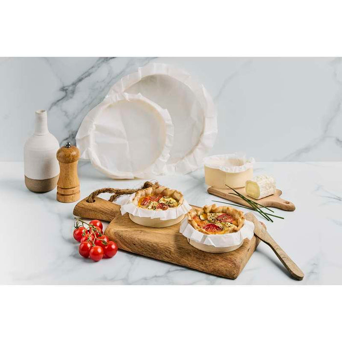 Bake-a-ring - Anneau de cuisson avec papier cuisson intégré  H35mm 910ml-60Pcs