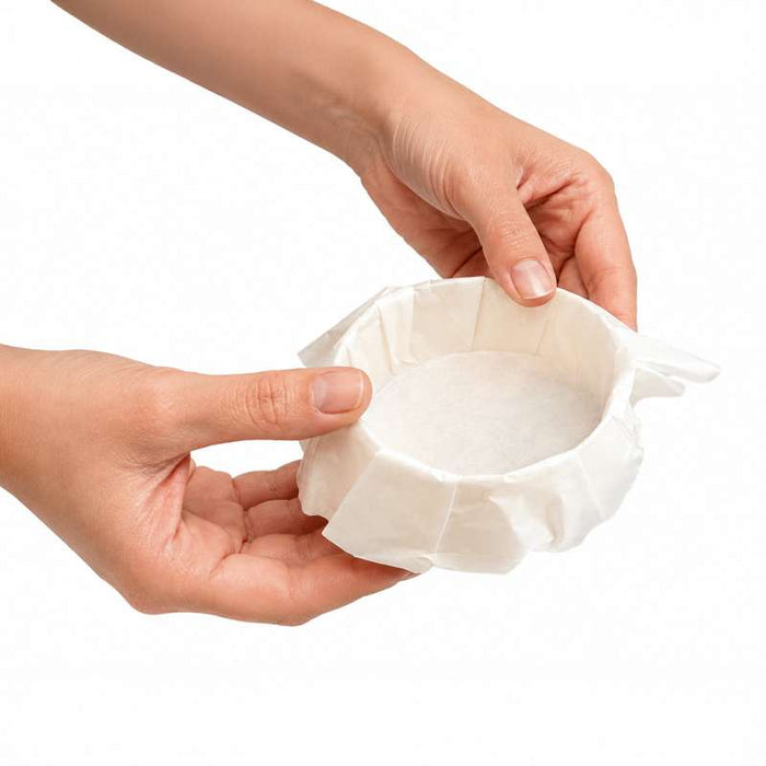Bake-a-ring - Anneau de cuisson avec papier cuisson intégré  H30mm 150ml-100Pcs