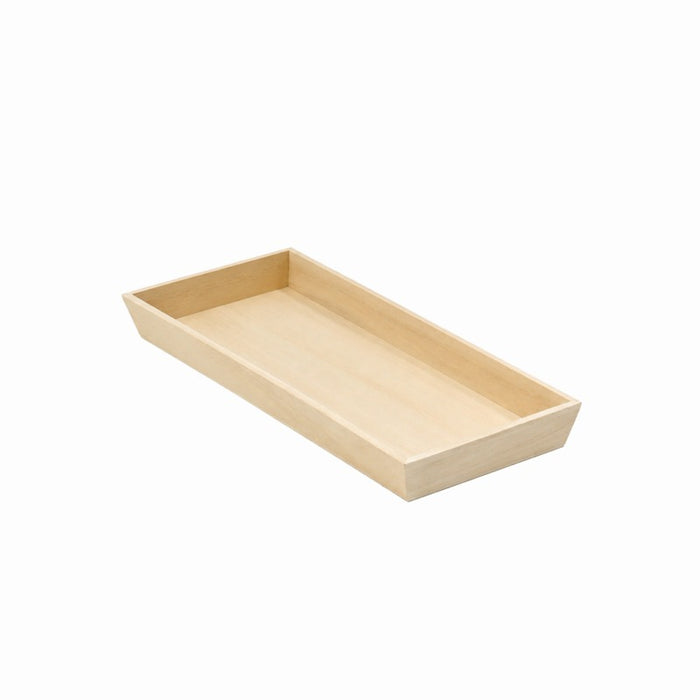 Plateau repas bois NOA  390x150mm H40mm-10Pcs