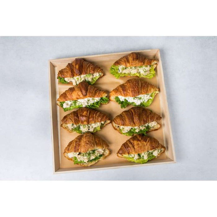 Plateau repas bois NOA 375x375mm H74mm-10Pcs