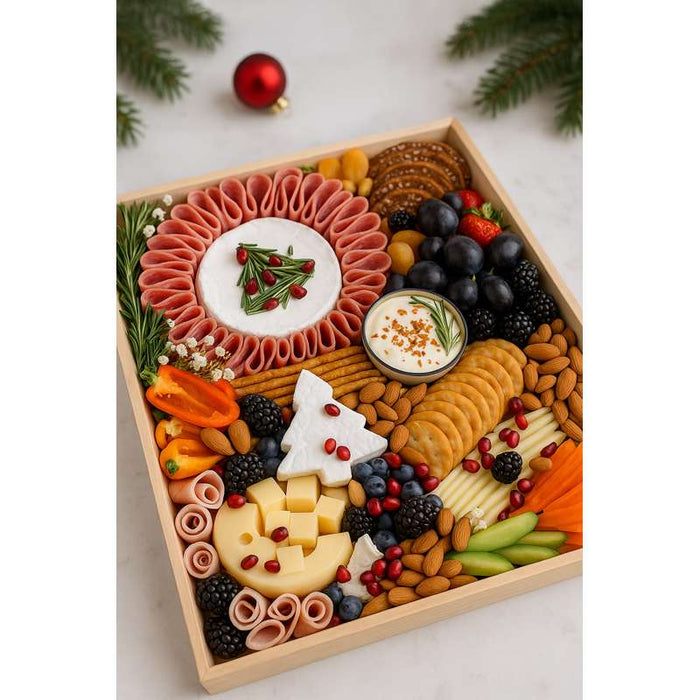 Plateau repas bois NOA  390x290mm H40mm-10Pcs