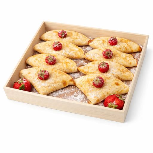 Plateau repas bois NOA 390x390mm H66mm-10Pcs