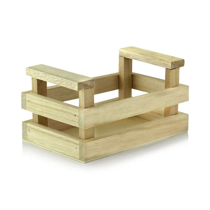Mini cagette bois  135x85mm H70mm-48Pcs
