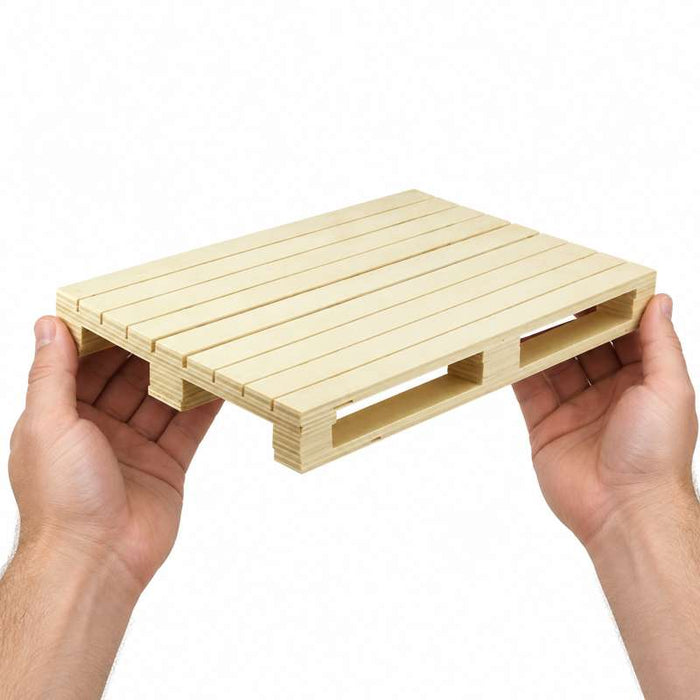 Mini palette bois  300x200mm H30mm-16Pcs