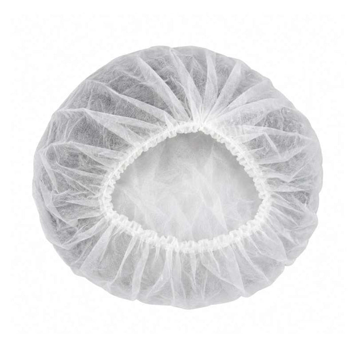 Charlotte clip blanche en non-tissé PP Ø480mm - 100Pcs