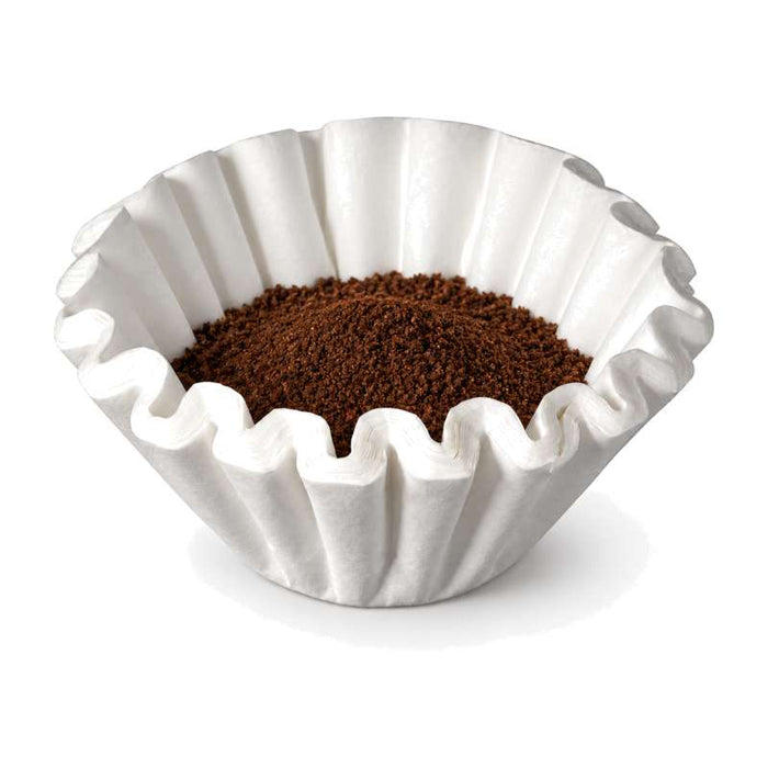 Filtre à café en papier blanc format corbeille Ø250mm H90mm - 1000Pcs