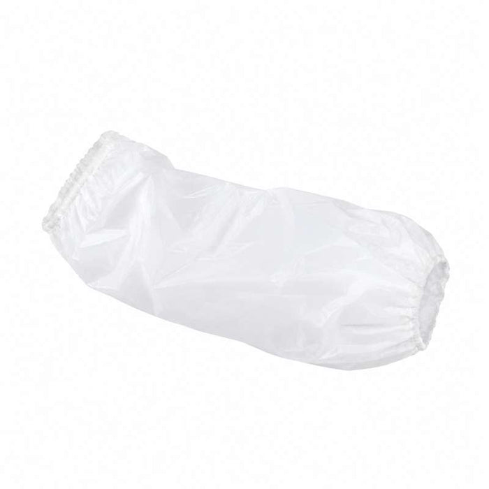 Manchette de protection blanche en PEBD 230x700mm - 400Pcs