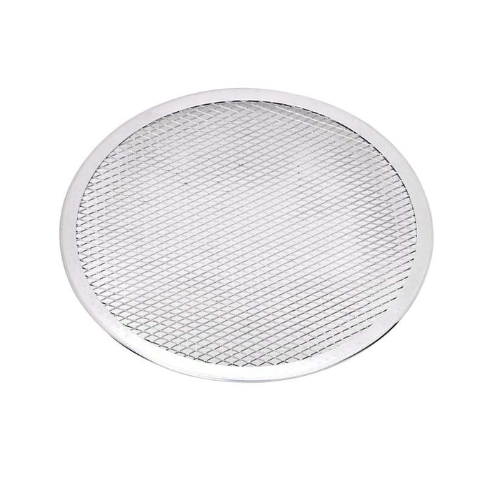 Grille à pizza ronde ajourée en aluminium Ø279,4mm H4mm - 12Pcs