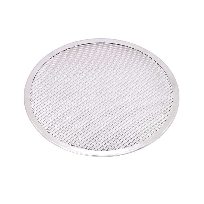 Grille ronde à pizza en aluminium ajouré Ø305mm H4mm - 12Pcs