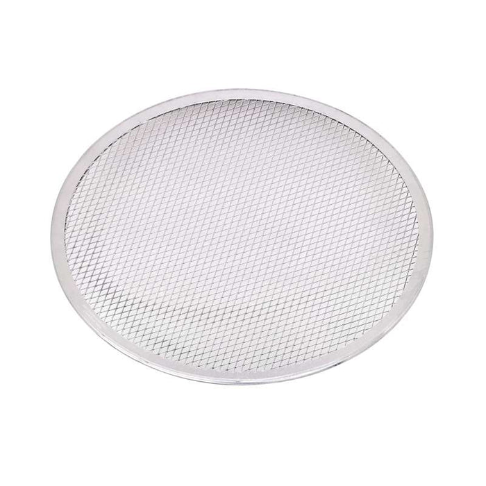 Grille à pizza ronde perforée en aluminium Ø330,2mm H4mm - 12Pcs