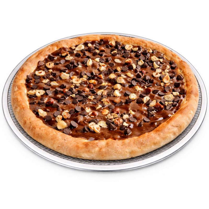 Grille ronde à pizza en aluminium ajouré Ø406,4mm H4mm - 12Pcs