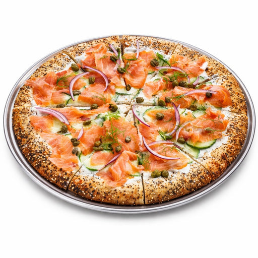 Plateau pour pizza en aluminium    H8mm-12Pcs