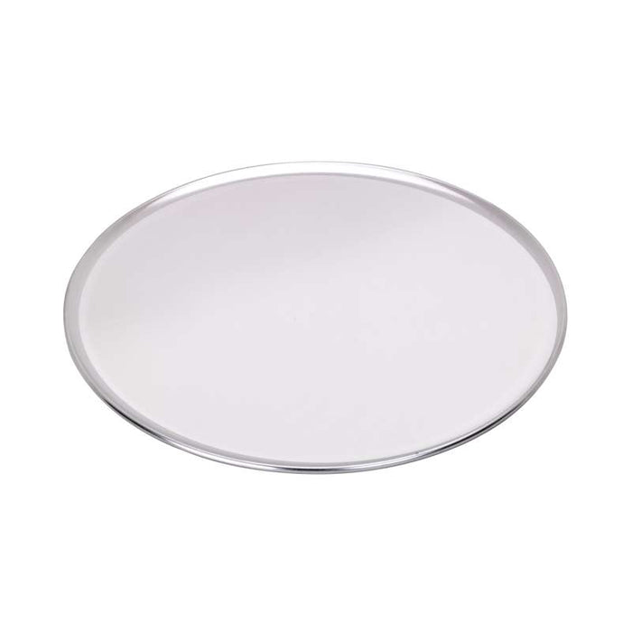 Plaque à pizza ronde en aluminium Ø406mm H8mm - 12Pcs
