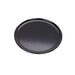 Plateau/assiette noir pour pizza en aluminium anodisé   H8mm-12Pcs