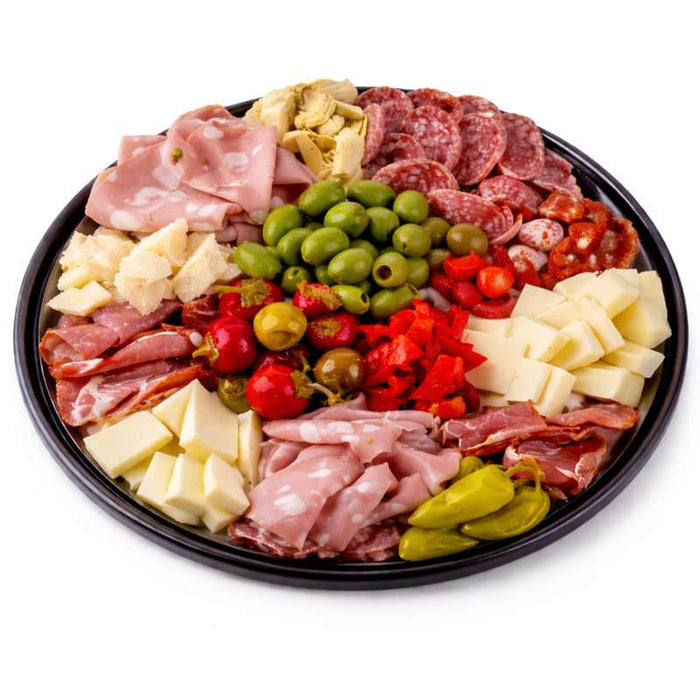 Plateau à pizza en aluminium anodisé noir Ø305mm - 12Pcs