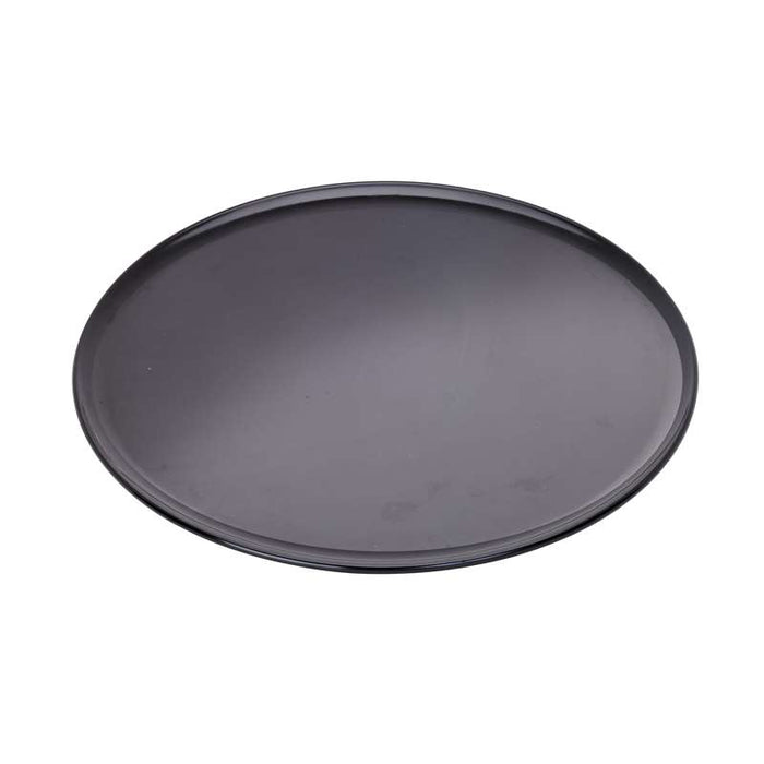 Plat à pizza noir en aluminium anodisé Ø406,4mm - 12Pcs