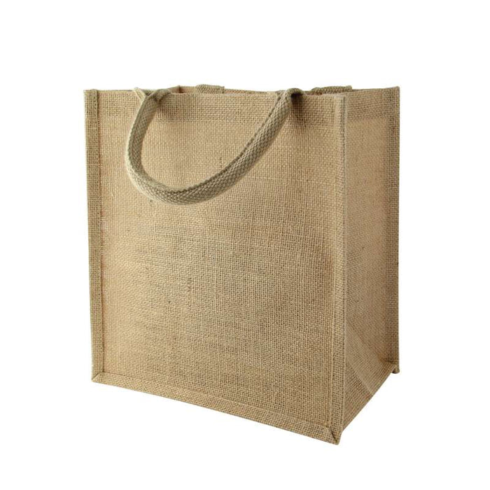 Sac cabas en jute brun 170x260mm H280mm-30Pcs