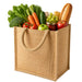 Sac cabas en jute brun 170x260mm H280mm-30Pcs