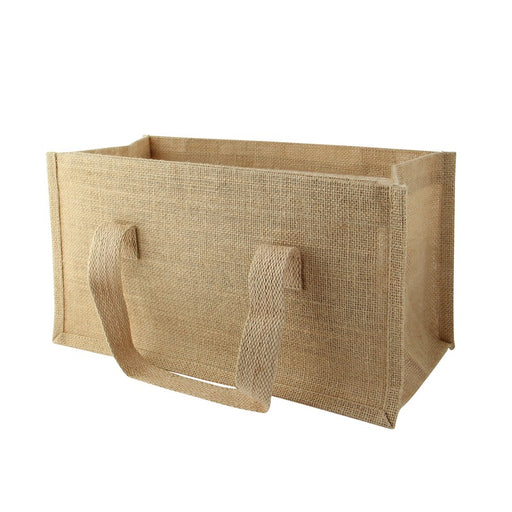 Sac cabas en jute brun 355x180mm H190mm-20Pcs