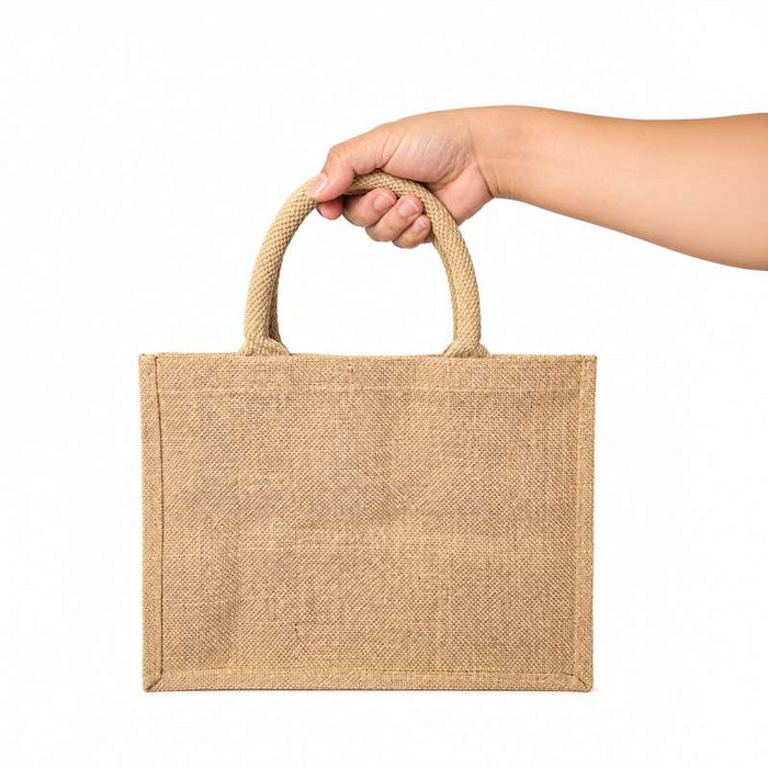 Sac cabas en jute brun 320x200mm H250mm-30Pcs