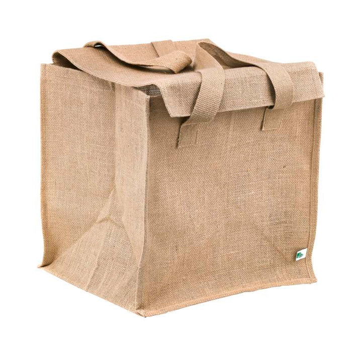 Cabas en jute brun 380x330mm H380mm - 20Pcs