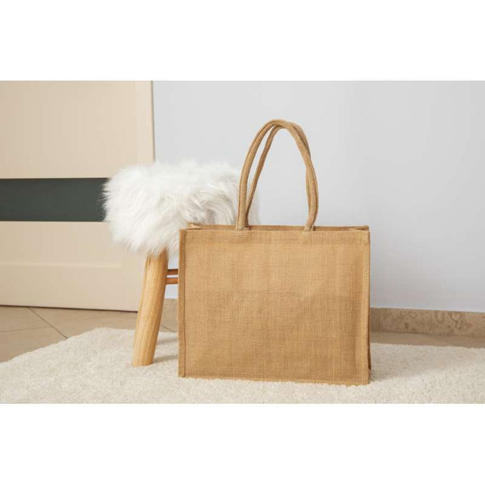 Sac cabas en jute brun 450x220mm H370mm-25Pcs