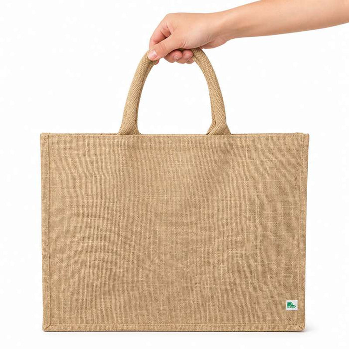 Sac cabas en jute brun 450x220mm H370mm-25Pcs