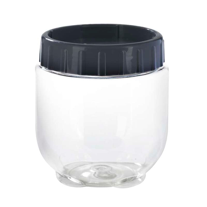 Bocal Bokolock en plastique PET réutilisable avec couvercle clipsable, empilable  H110mm 750ml - 24Pcs