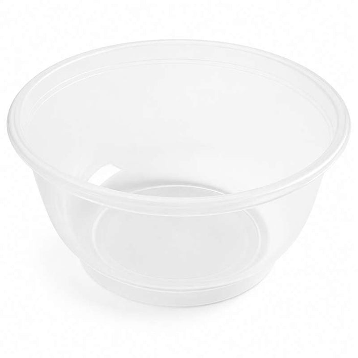 Bol transparent rond en PP injecté réemployable Ø175mm H73mm 1050ml - 500Pcs