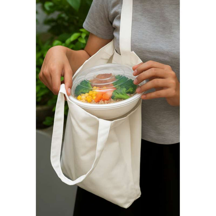 Sac à bento en coton Ø215mm - 100Pcs