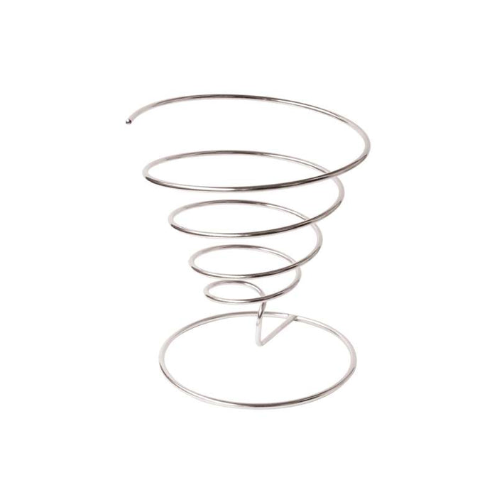 Support inox forme de cône spirale   H137mm - 6Pcs