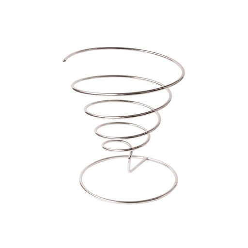 Support inox forme de cône spirale   H137mm - 6Pcs