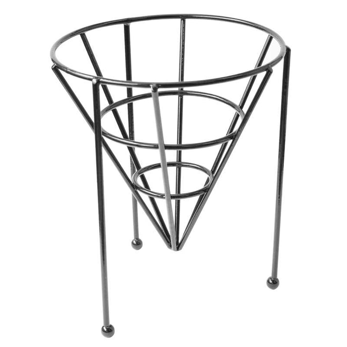 Cône métal noir empilable   H152mm - 6Pcs