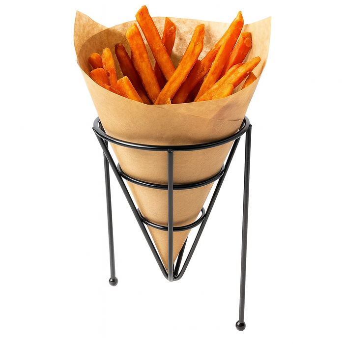 Cône métal noir empilable   H152mm - 6Pcs