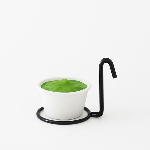 Porte pot métal noir   H70mm - 6Pcs