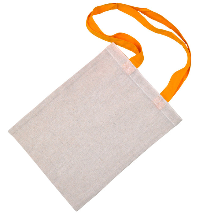 Tote bag à anses jaunes 10x230mm H300mm-100Pcs