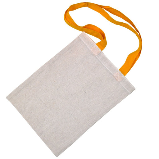 Tote bag à anses jaunes 10x230mm H300mm-100Pcs
