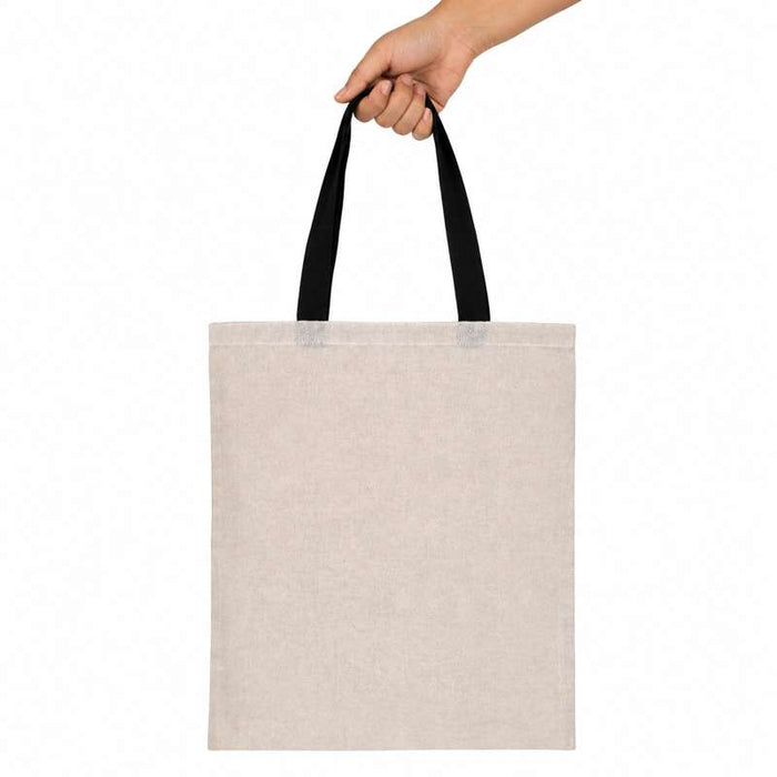 Tote bag à anses noires 10x380mm H450mm-100Pcs
