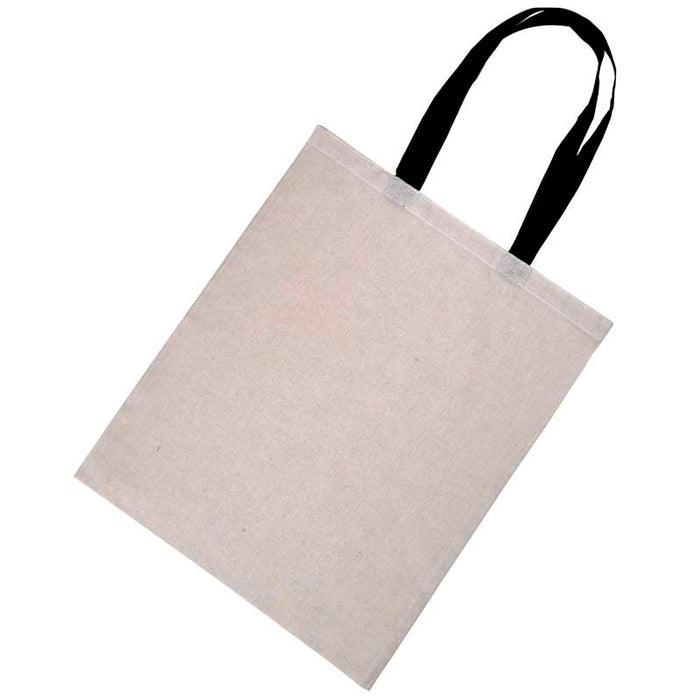 Tote bag à anses noires 10x380mm H450mm-100Pcs